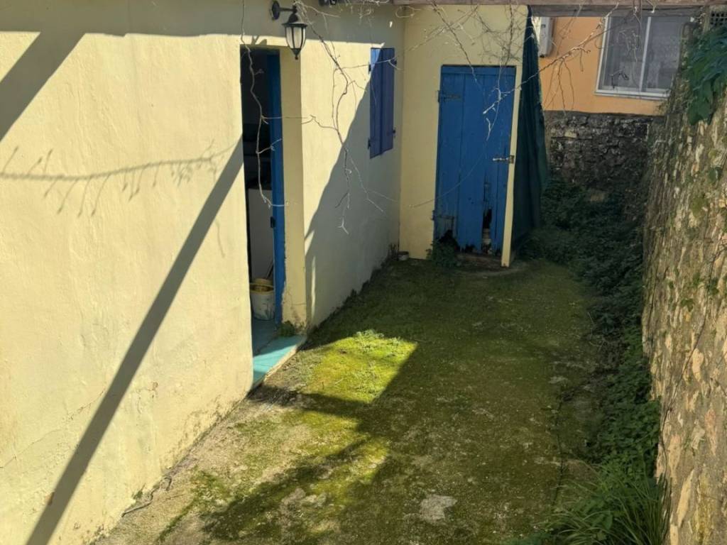 Outside area at the back of the house