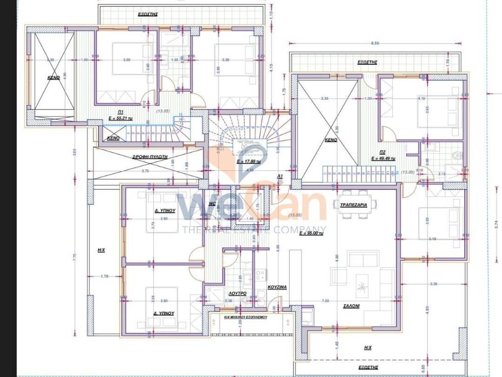 Εσωτερικοι χώροι