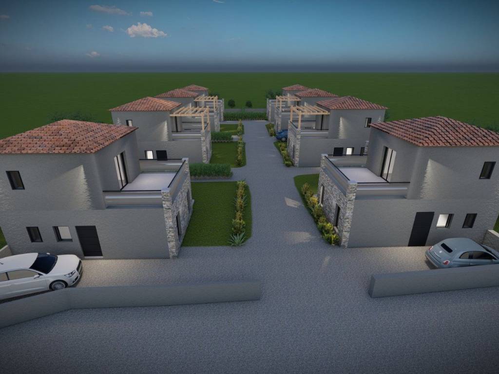 New maisonette 106 sq.m. on a plot of 160 sq.m.