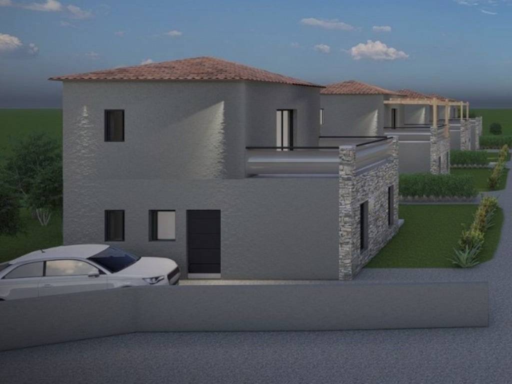 New maisonette 106 sq.m. on a plot of 160 sq.m.