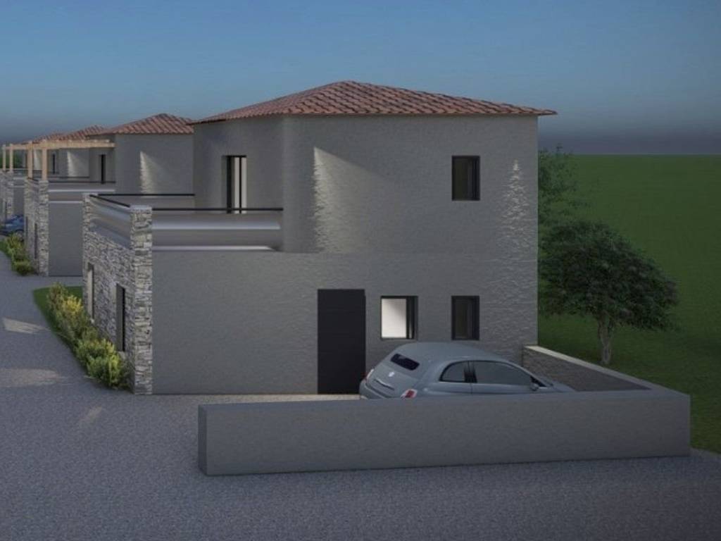 New maisonette 106 sq.m. on a plot of 160 sq.m.