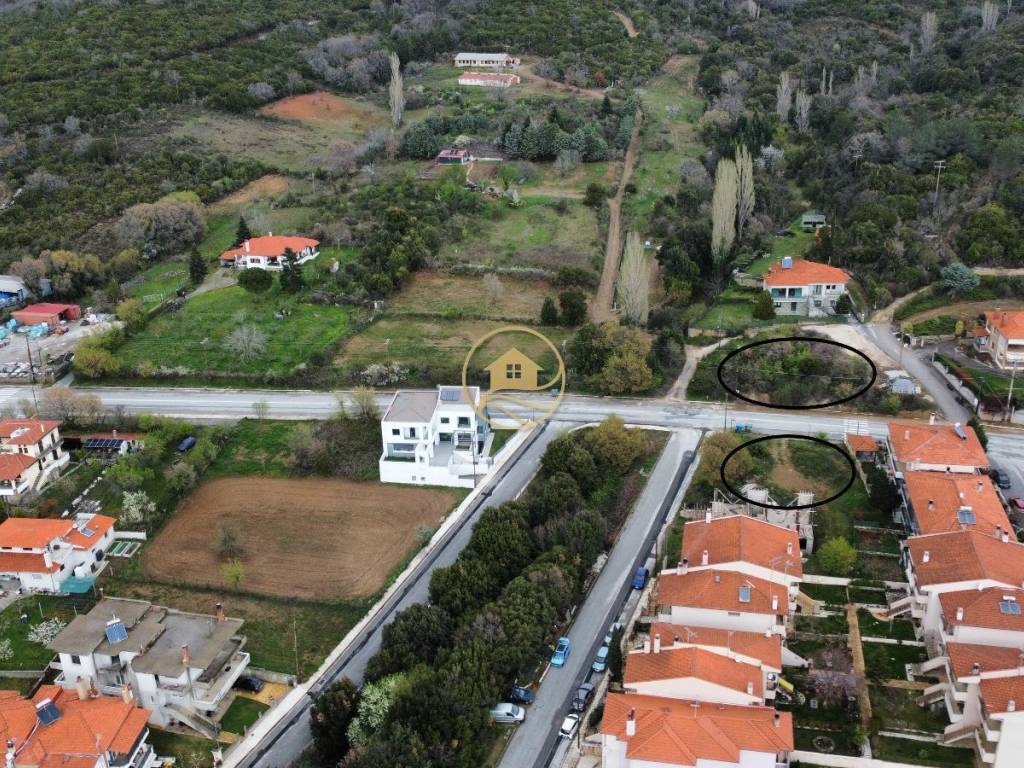 αεροφωτογραφία οικοπέδου