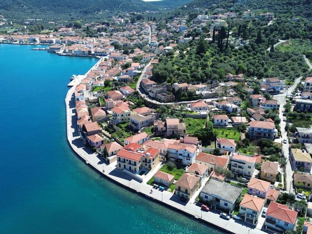 Aerial view of the larger area