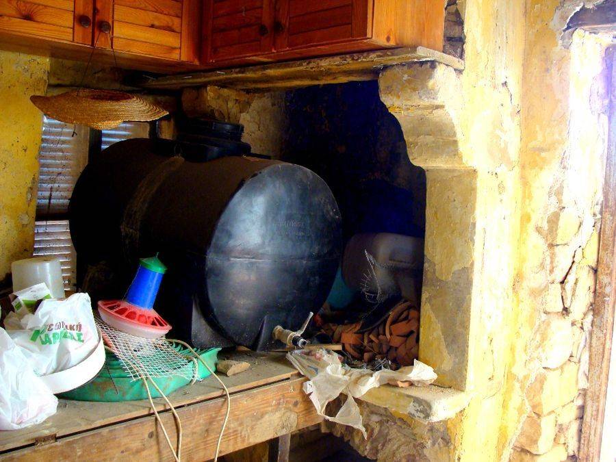 τμήμα της κουζίνας