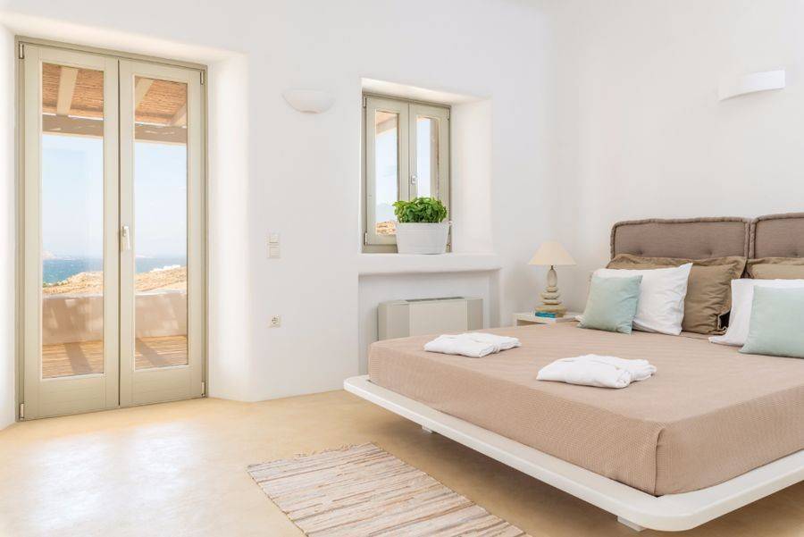 Overlooking the unique pebbly beach , which is a protected a