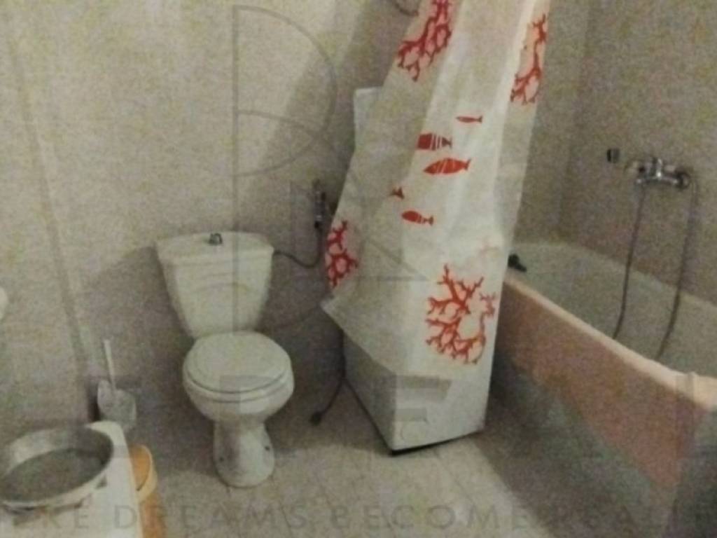 bathroom in basement