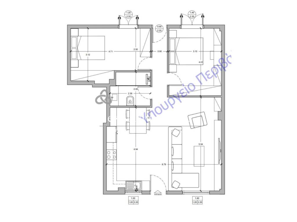Εσωτερικοι χώροι