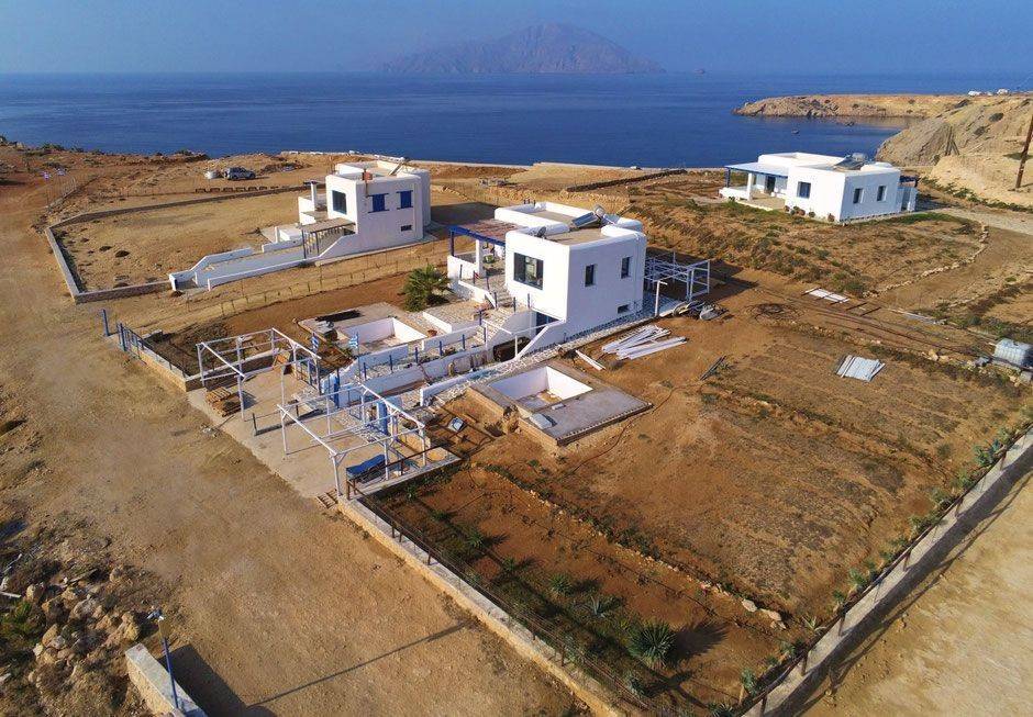 Villa Nike - Villas of Araki - view of the island of Kasos