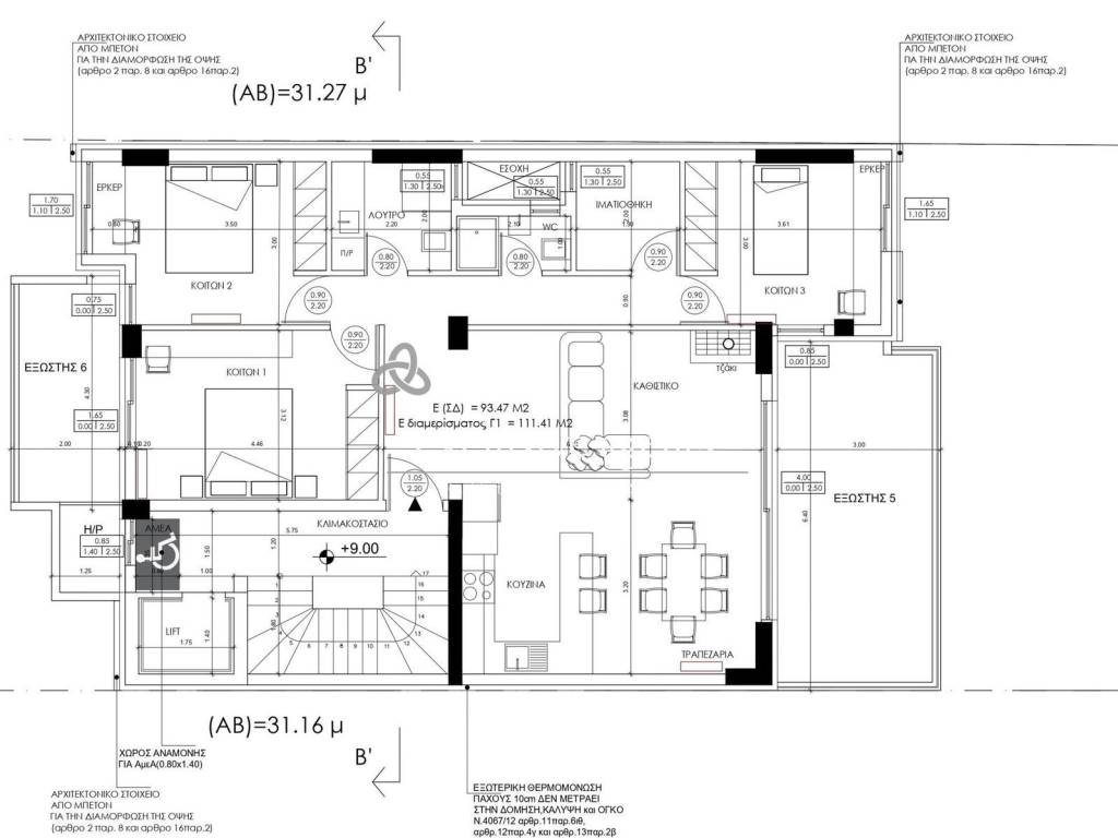 Εσωτερικοι χώροι