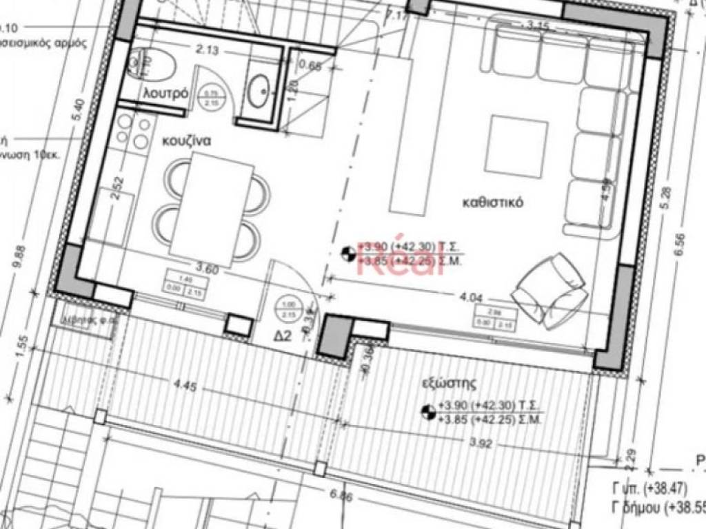 Κάτοψη 1ου ορόφου