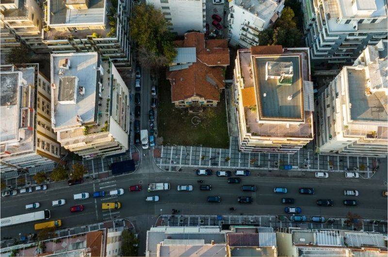 Θέα από μπαλκόνι