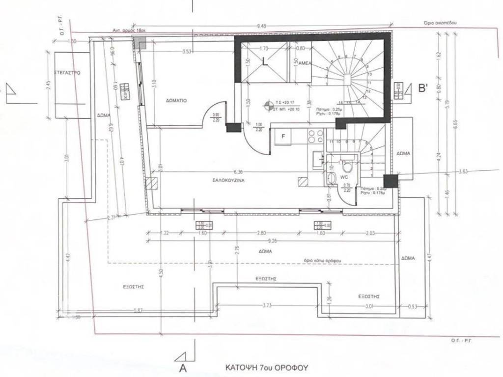Forumland Real Estate, Κάτοψη 7ου ορόφου
