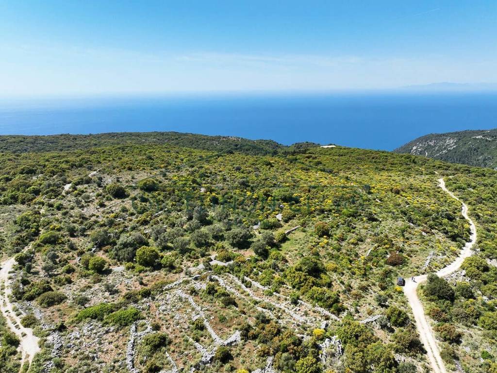 Η όμορφη θέα από το αγροτεμάχιο