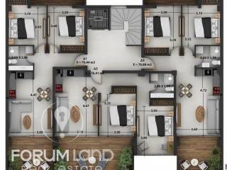 Forumland Real Estate, Κάτοψη ορόφου