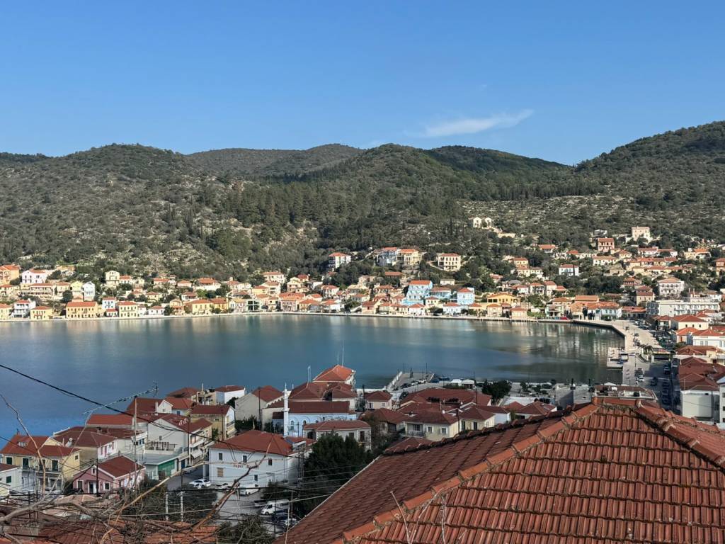 Sea views of house for sale in Ithaca Greece Vathi