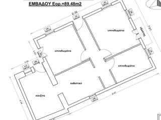 Indoor plan of house for sale in Vathi Ithaca