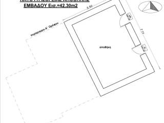 Indoor plan of storage room of house for sale