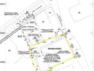Survey diagram of house for sale in Vathi Ithaca