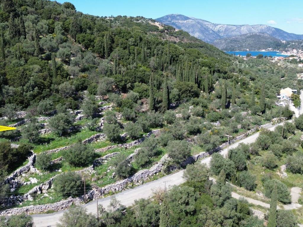 Location of land for sale in Vathi Ithaca Greece