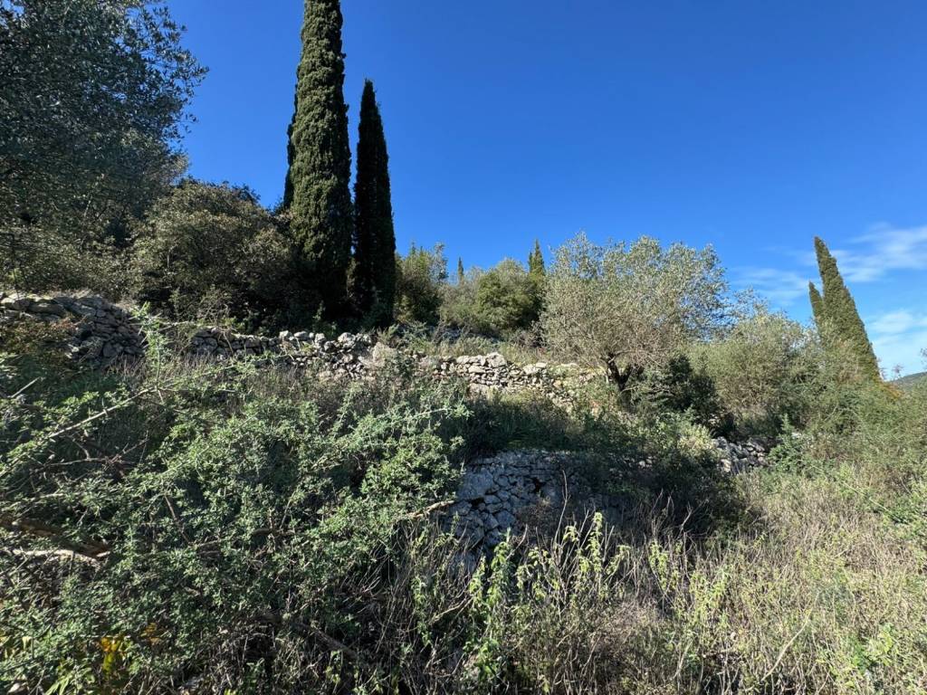 Terrain and landscape of land for sale in Vathi Ithaca