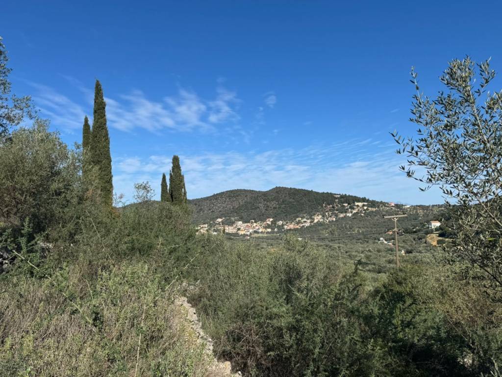 Terrain and landscape of land for sale in Vathi Ithaca