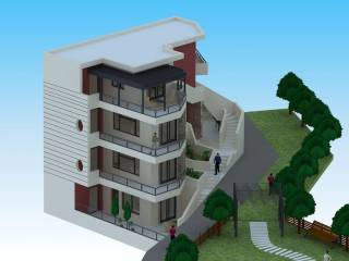 Η μακέτα των διαμερισμάτων