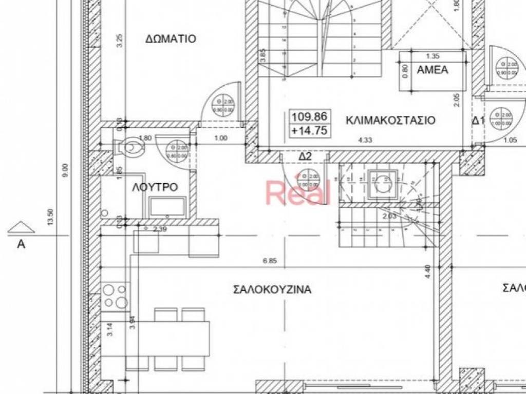 Κάτοψη 5ου ορόφου