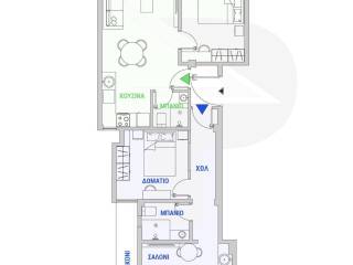 2Η ΠΡΟΤΑΣΗ Διαμόρφωση  δύο μικρότερων διαμέρισμάτων