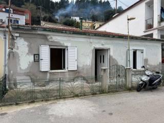 Road view of house for sale in Vathi Ithaca