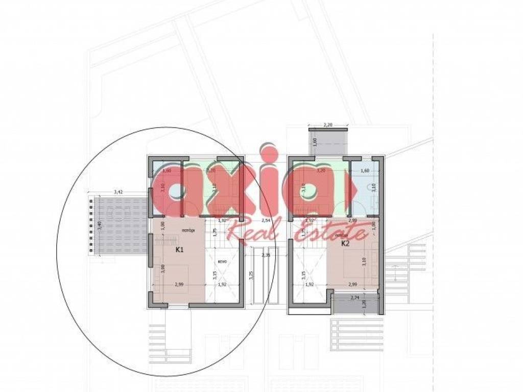 Ελευθερές, Νέα Ηρακλίτσα: Υπό κατασκευή Πωλείται Βίλα 92τ.μ.