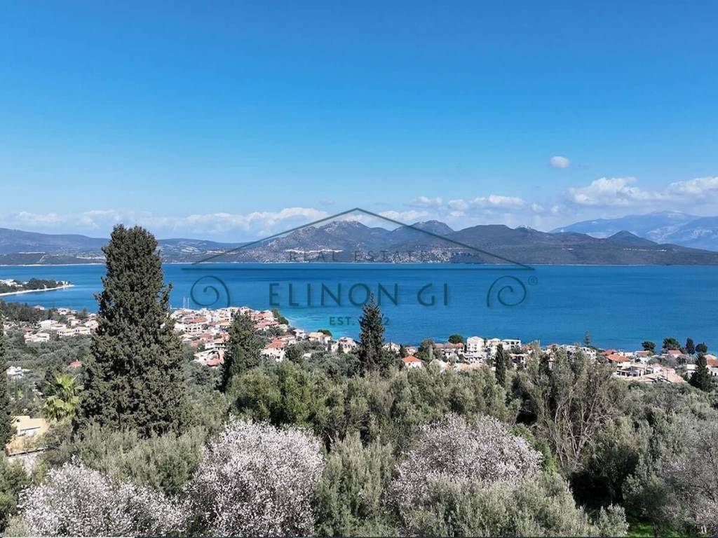 Η καταπληκτική θέα από το αγροτεμάχιο