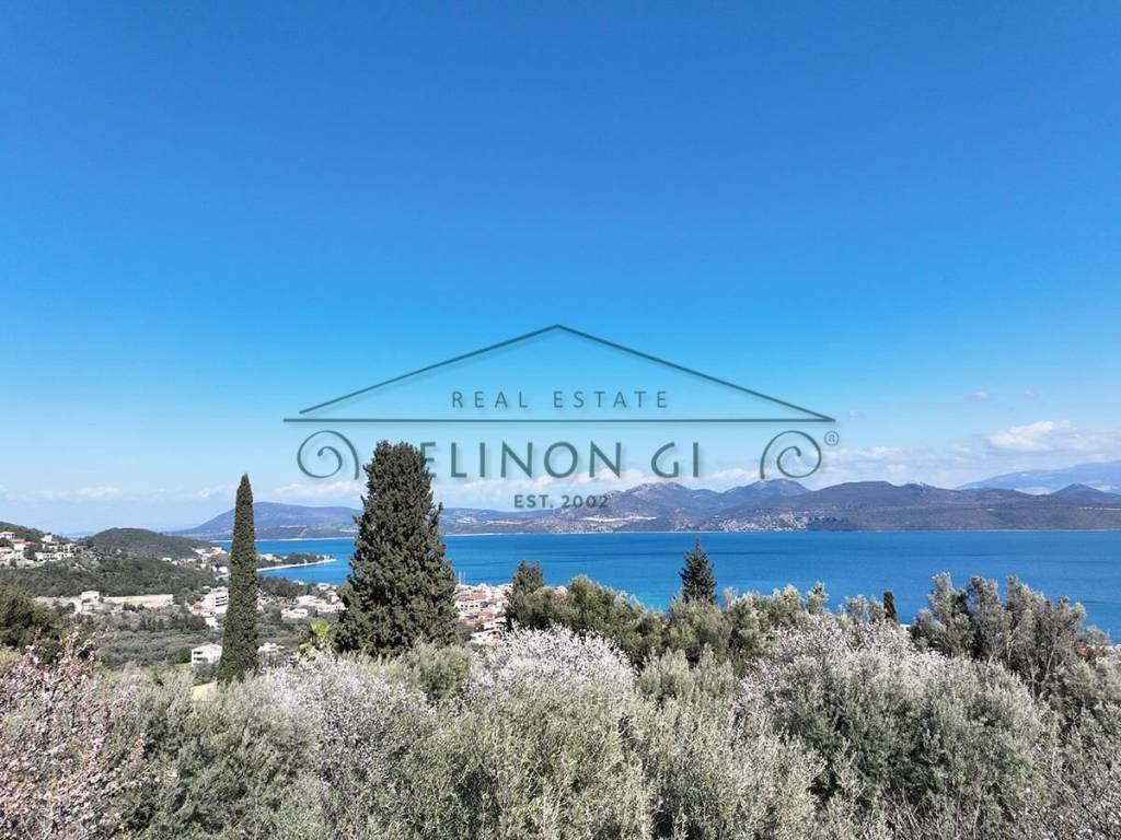 Η καταπληκτική θέα από το αγροτεμάχιο