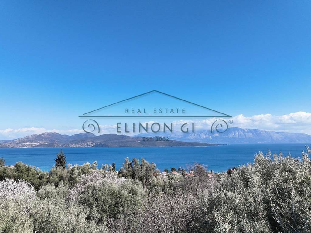 Η καταπληκτική θέα από το αγροτεμάχιο