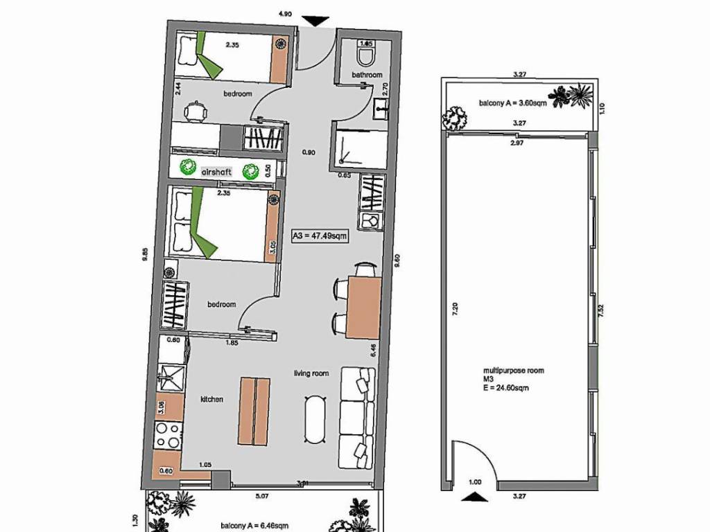 Εσωτερικοι χώροι