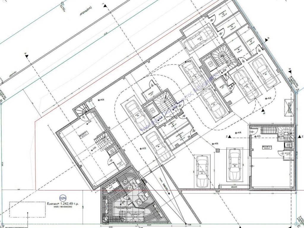 Forumland Real Estate, Κάτοψη υπογείου