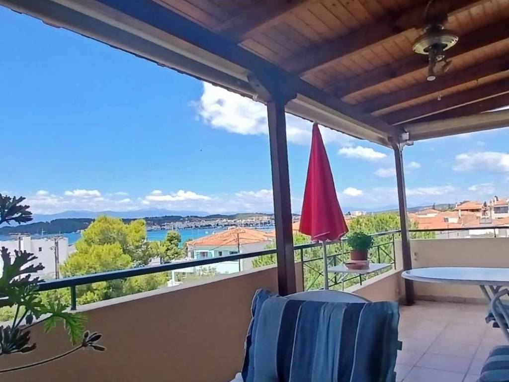 Sea View of the Gulf of Porto Heli Top Floor Balcony