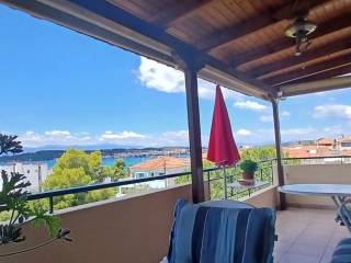 Sea View of the Gulf of Porto Heli Top Floor Balcony
