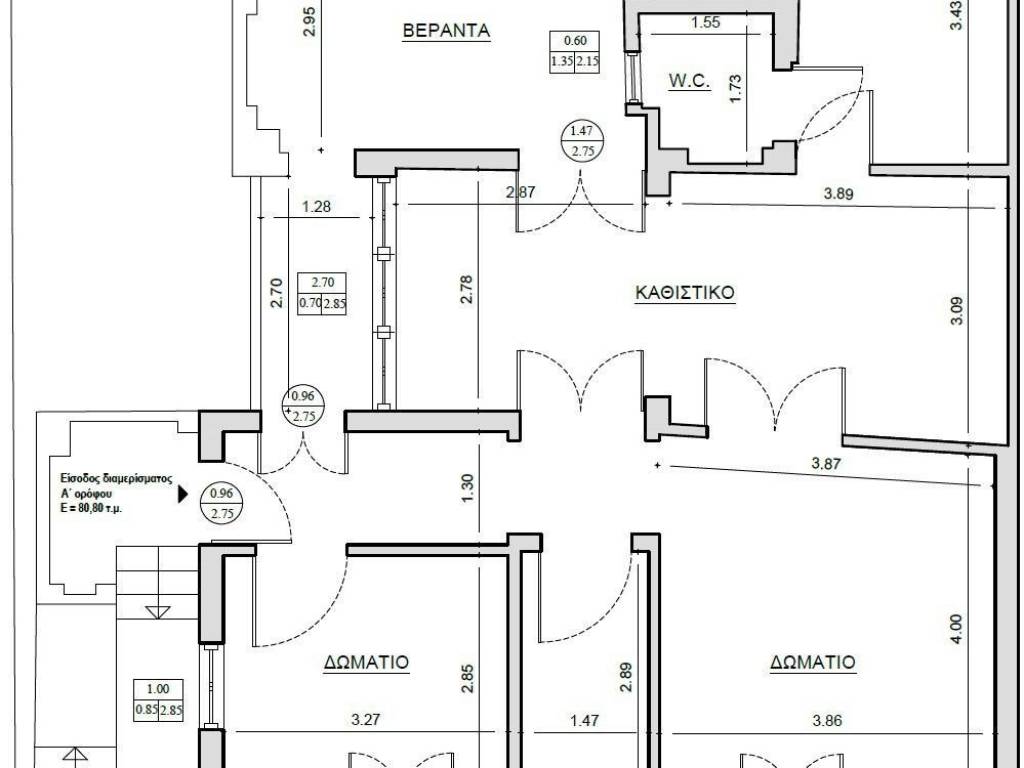 Εσωτερικοι χώροι