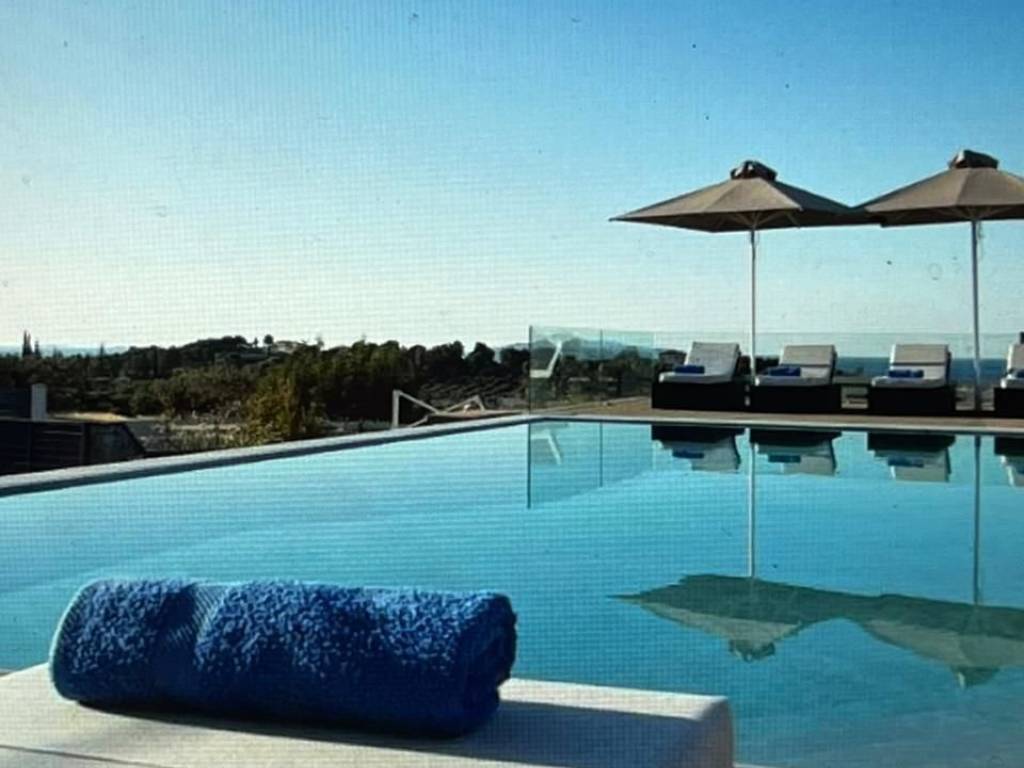 Loungers by the Swimming Pool 19m in length