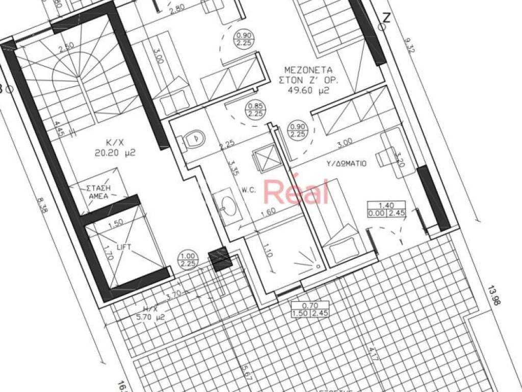 Κάτοψη 7ος μεζονέτας