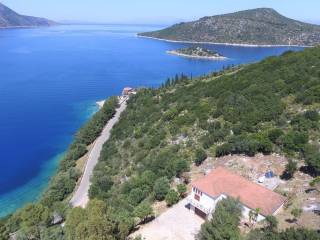 Aerial view of house for sale