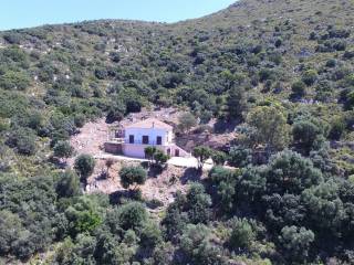 Aerial view of house for sale