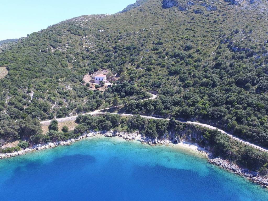 Aerial view of house for sale