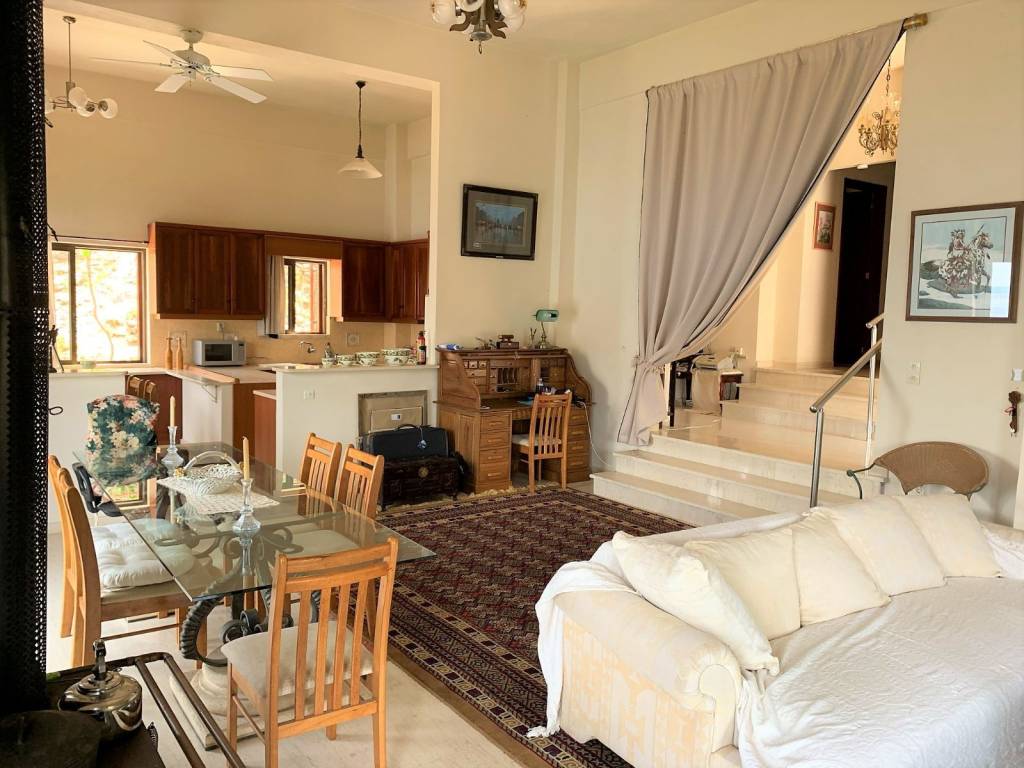 Dining and kitchen area