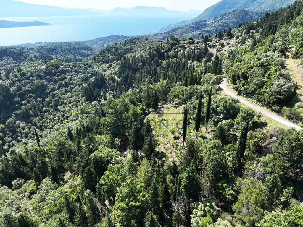 Η θέα από το αγροτεμάχιο
