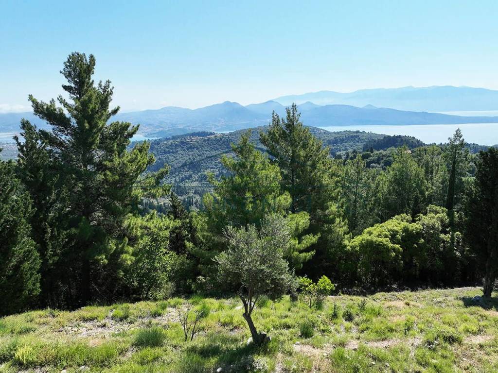 Η θέα από το αγροτεμάχιο