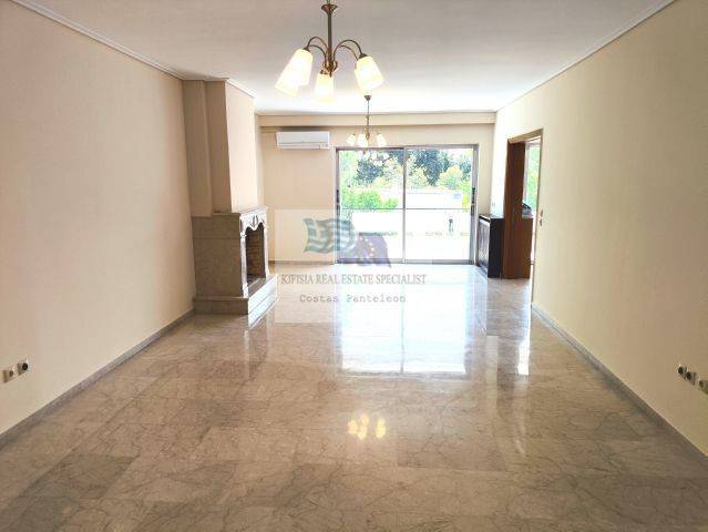 LIVING - DINING ROOM WITH FIREPLACE