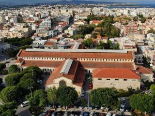 Πανοραμική θέα εμπορικών δρόμων Χανίων