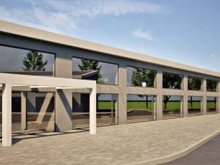 Πρόσοψη μονάδων προς πώληση στο THE LINK Εμπορικό Πάρκο.