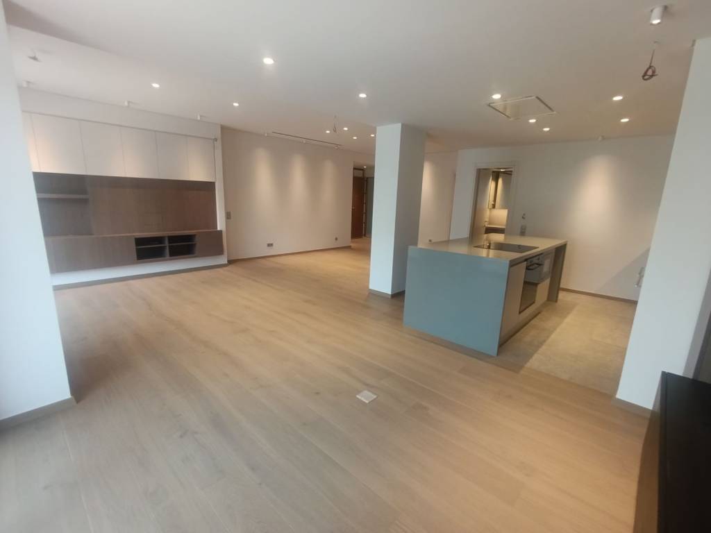 living room - open plan kitchen